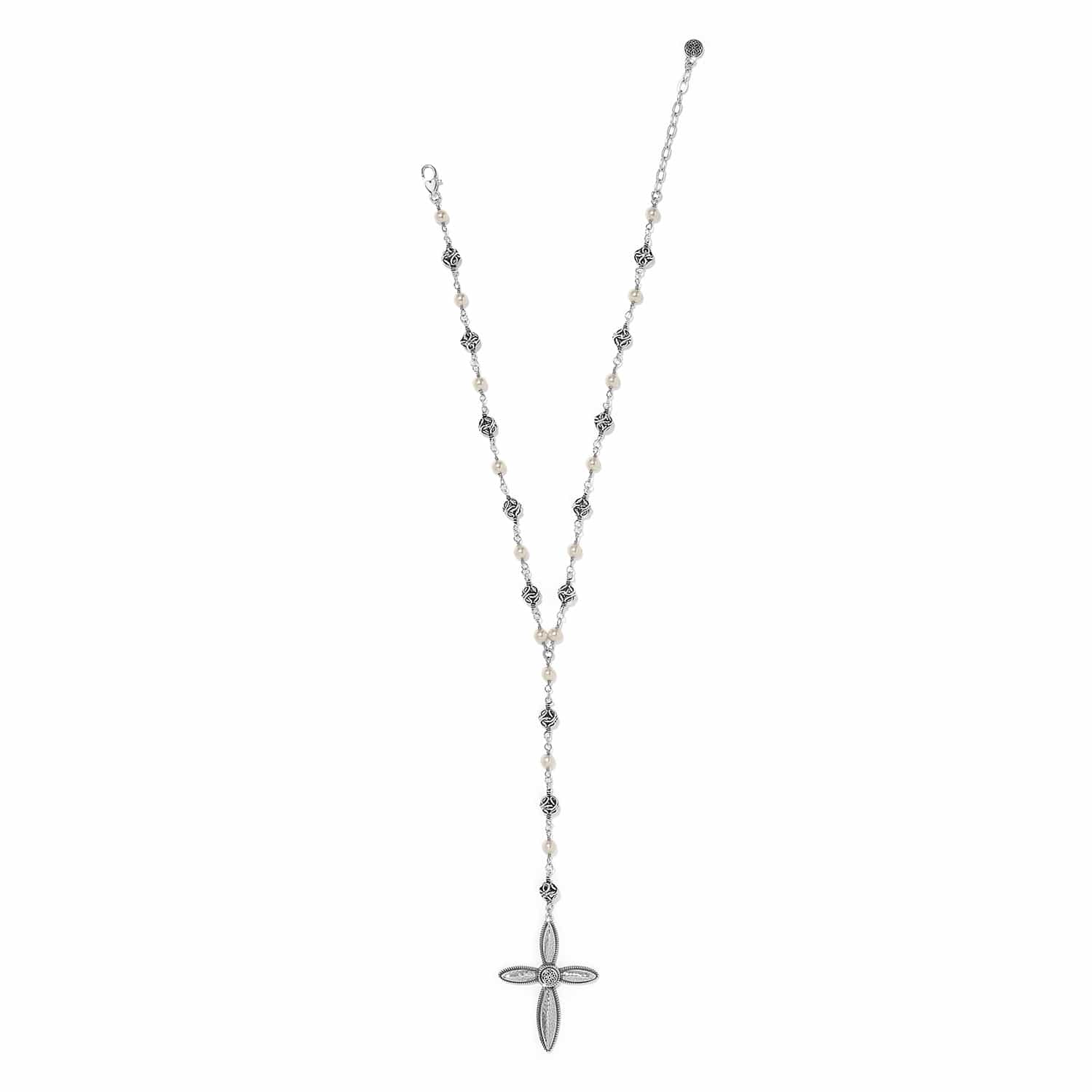 Ferrara Lacrima Rosary Necklace - Brighton