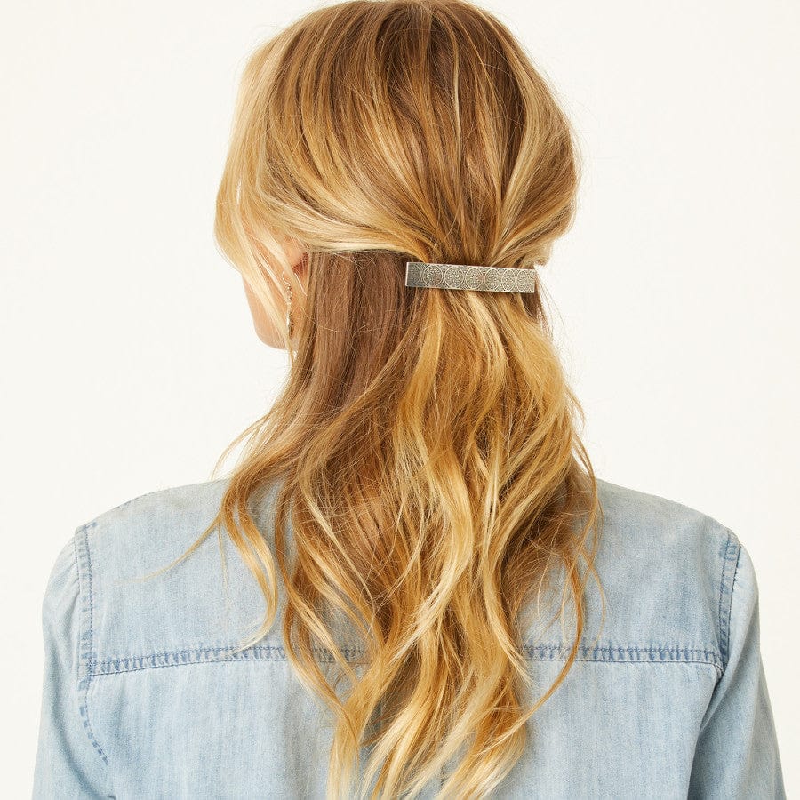 Ferrara Large Barrette silver 4