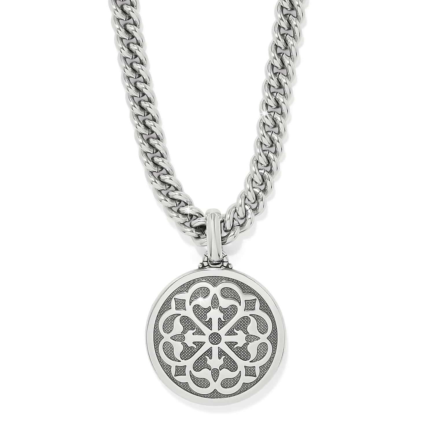 Ferrara Roma Pendant Necklace silver 1