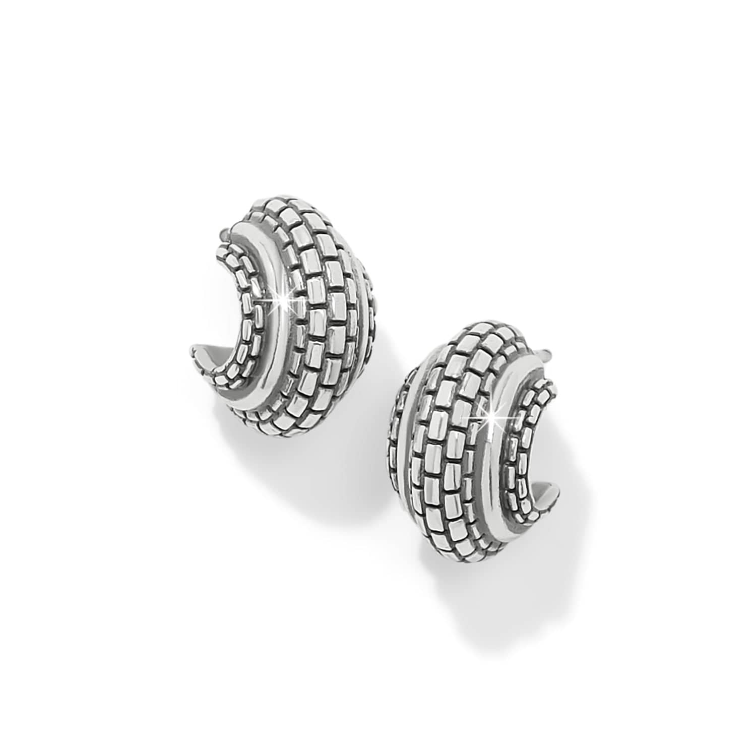 Ferrara Scala Hoop Earrings silver 1
