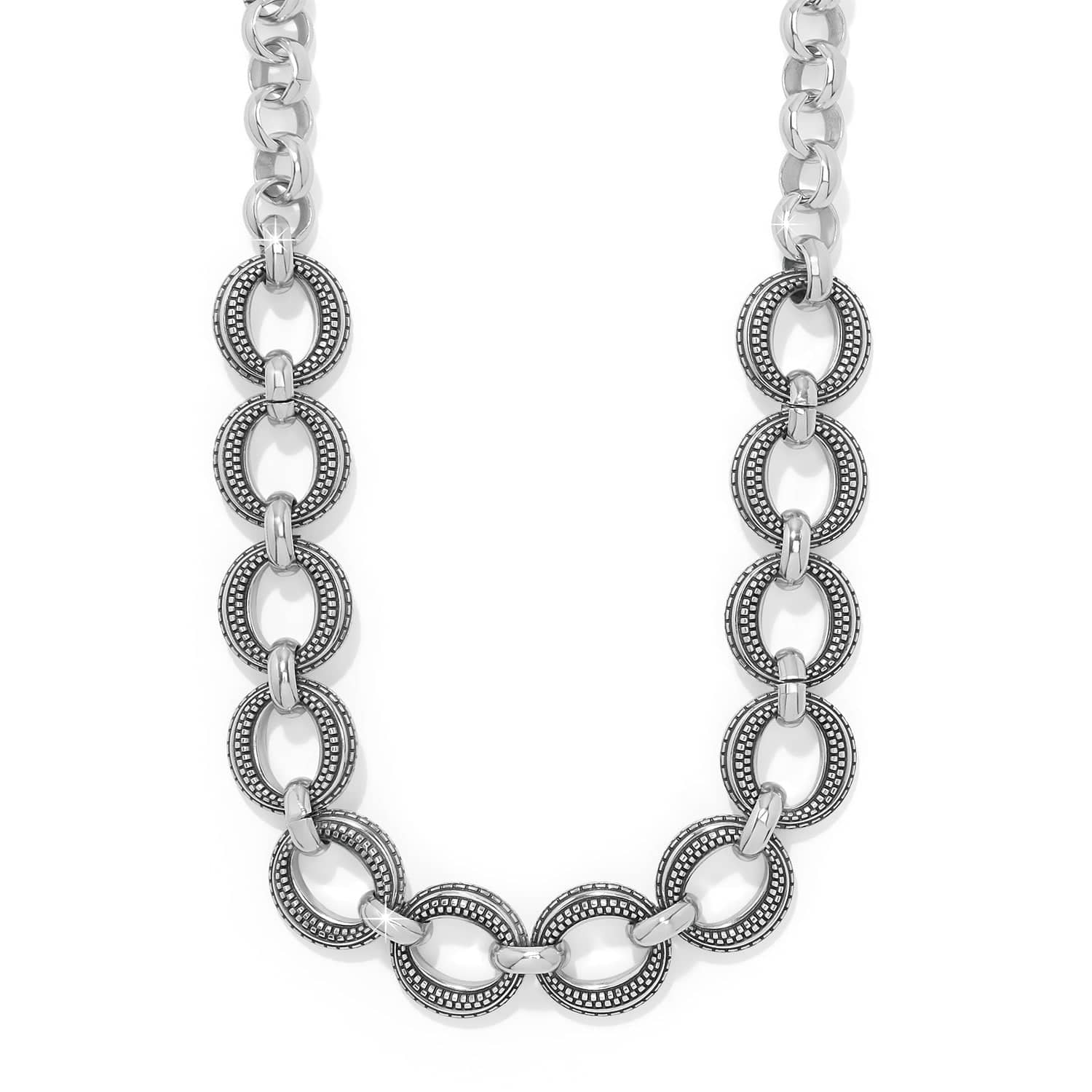 Ferrara Scala Link Necklace silver 1