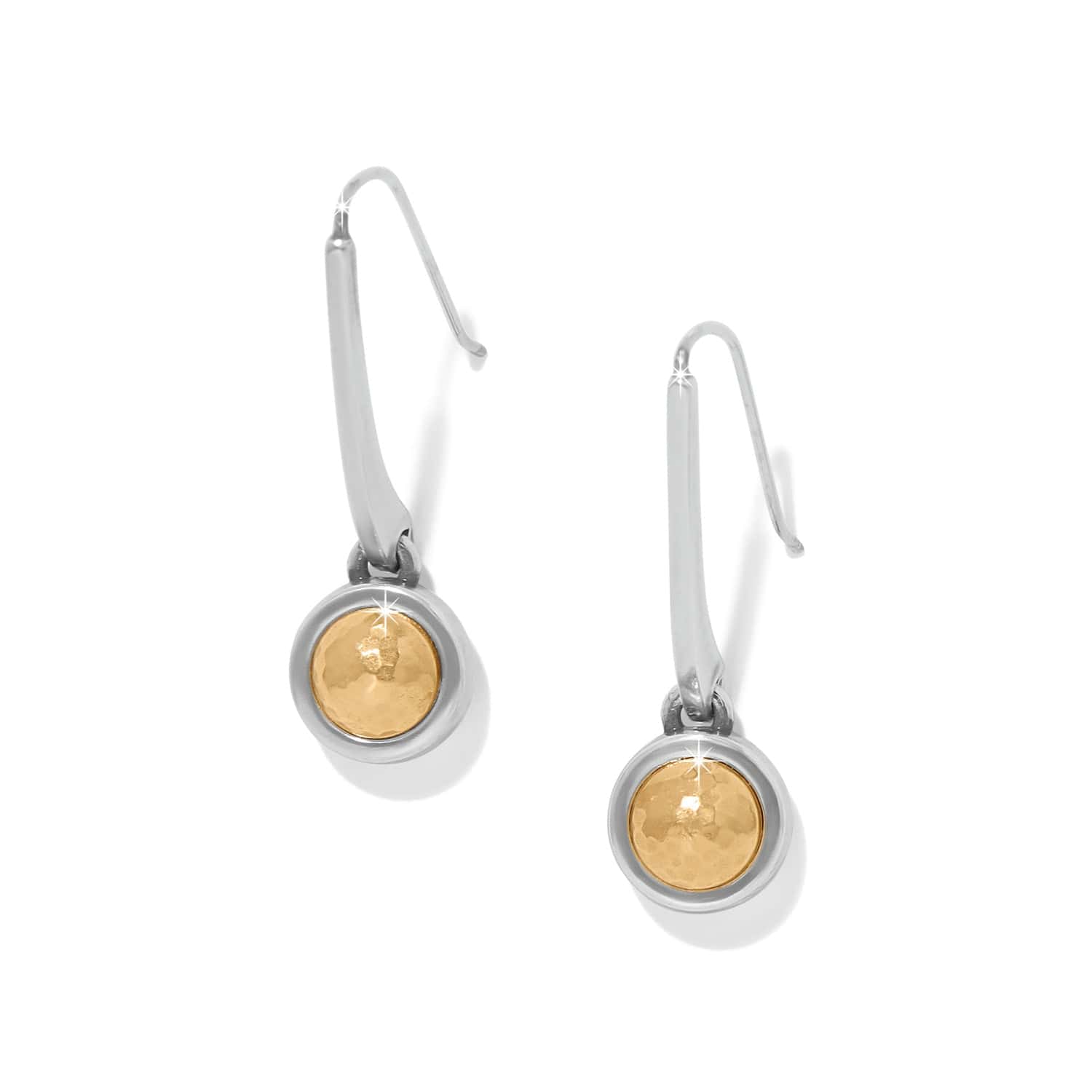Ferrara Segreta Ball French Wire Earrings silver-gold 1