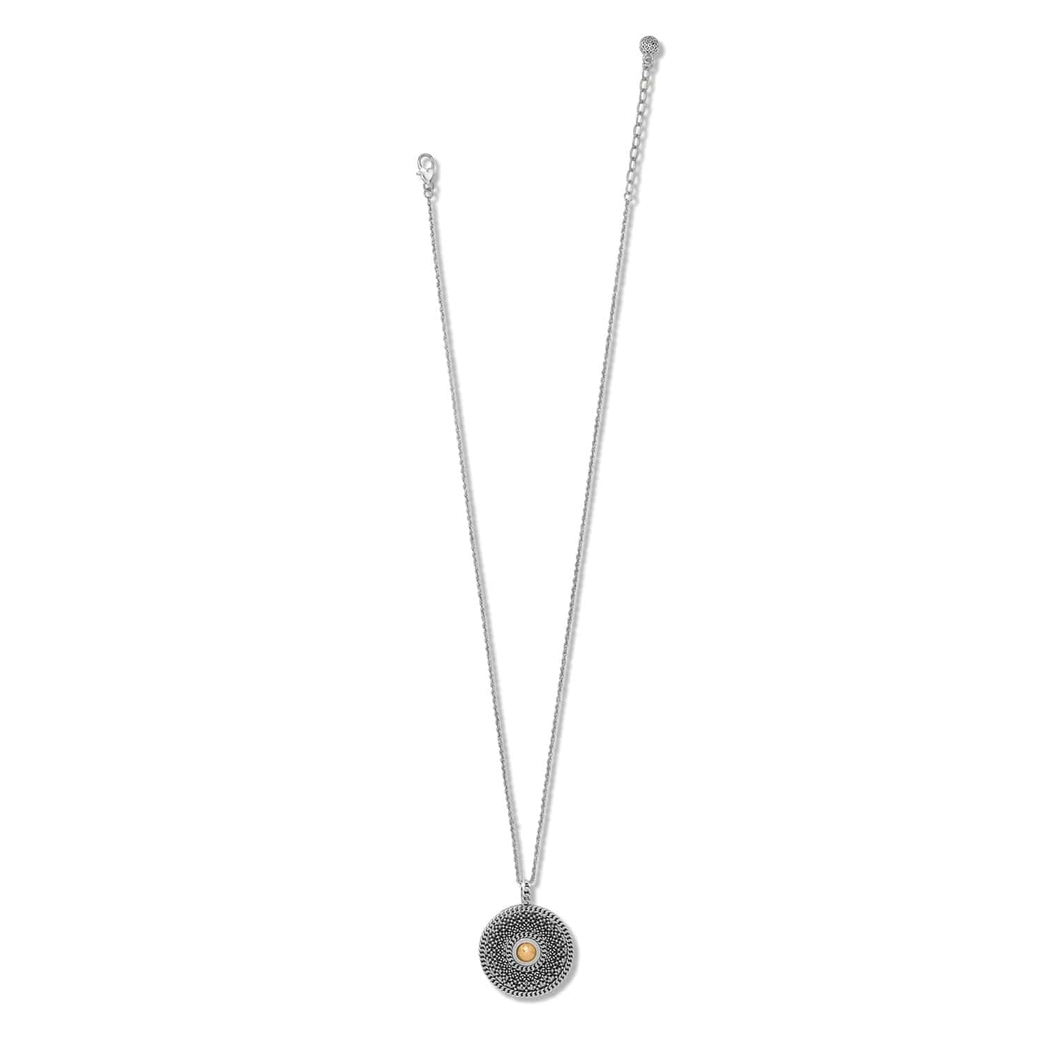 Ferrara Segreta Medallion Necklace silver-gold 3
