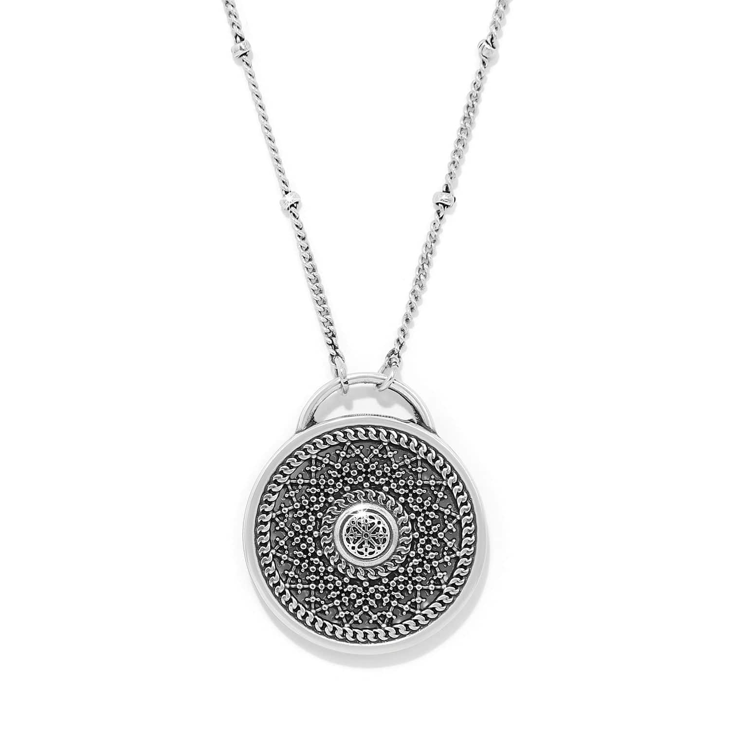 Ferrara Segreta Medallion Petite Necklace silver-gold 2