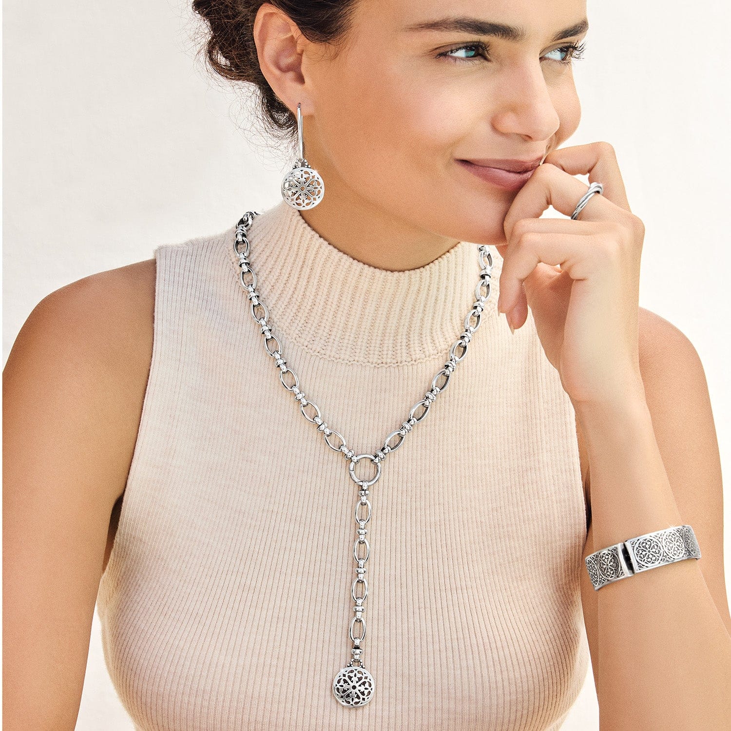 Ferrara Siena Y Necklace silver 5