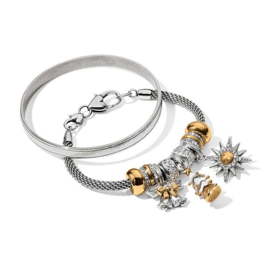 Flocked Christmas Tree Charm