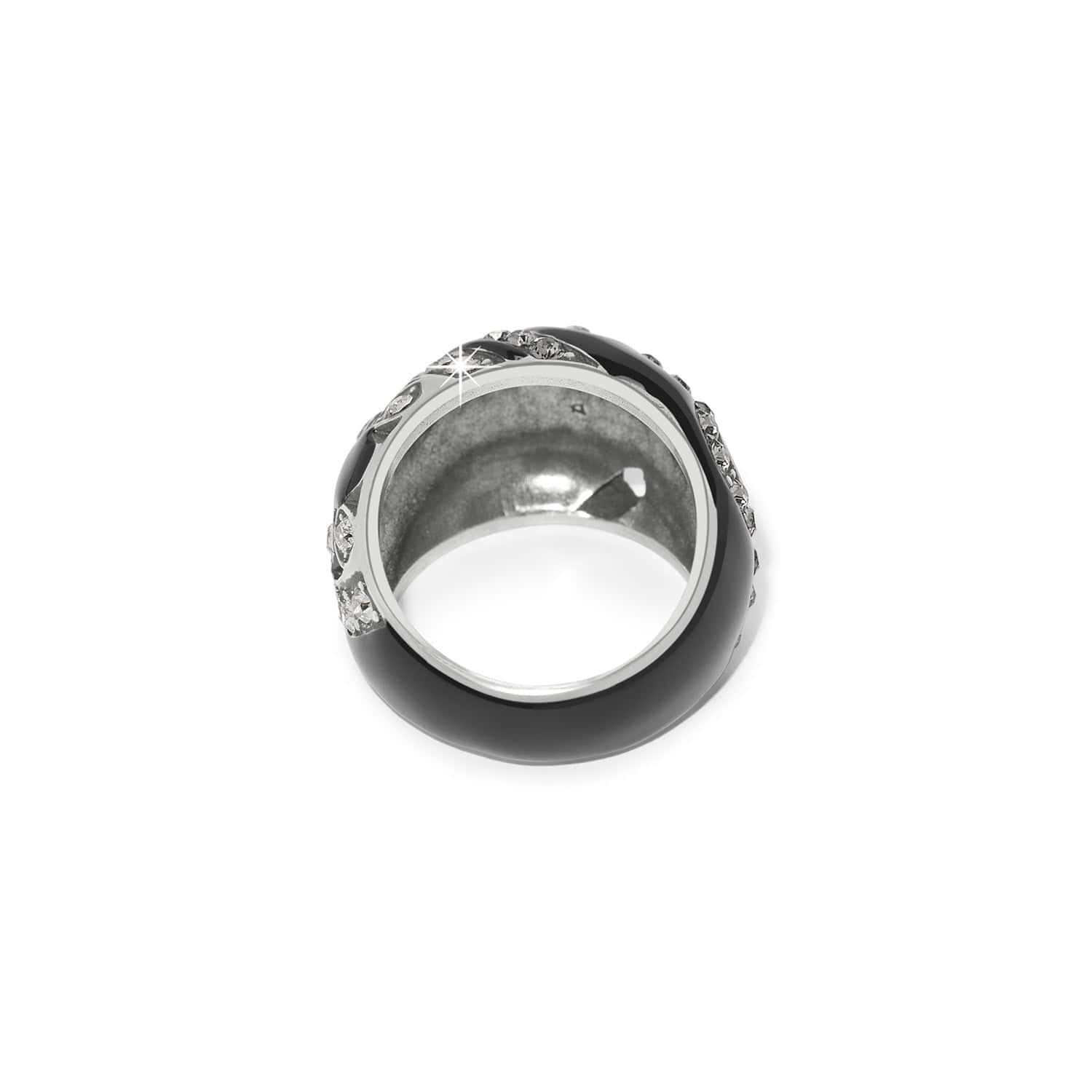 Flora Black Ring silver-black 2