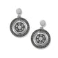 Flora Petite Post Drop Earrings