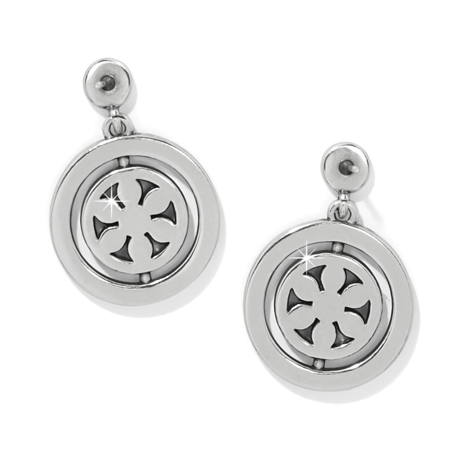 Flora Shine Petite Post Drop Earrings