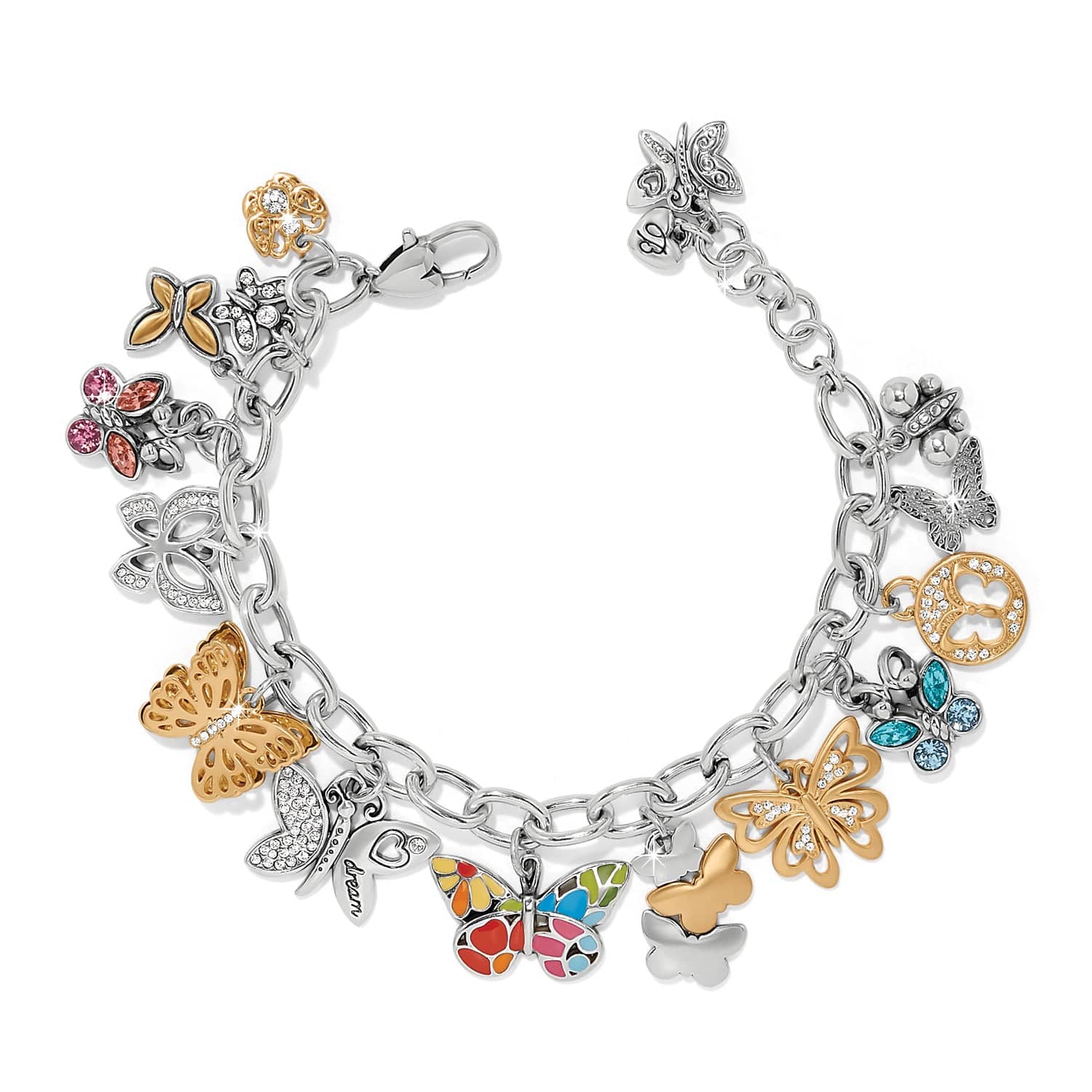 Forever Butterfly Charm Bracelet - Brighton