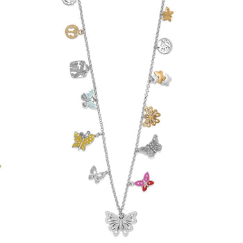 Forever Butterfly Charm Necklace
