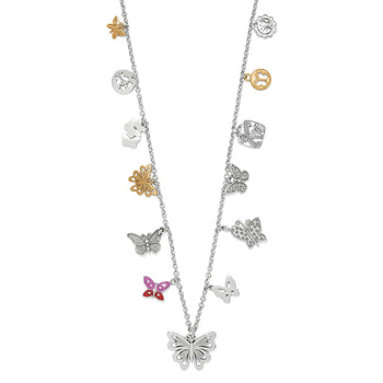 Forever Butterfly Charm Necklace