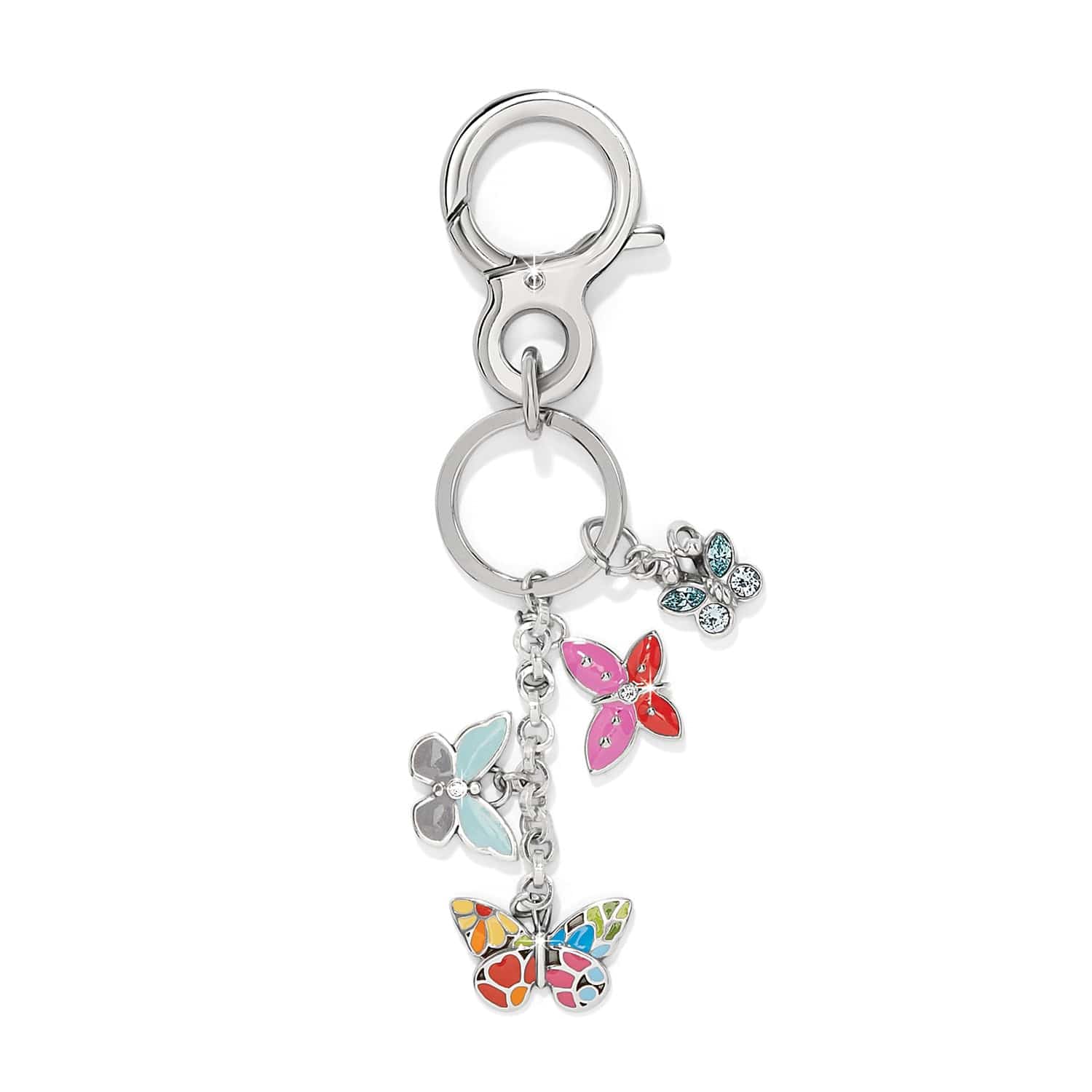 Forever Butterfly Handbag Fob silver-multi 1