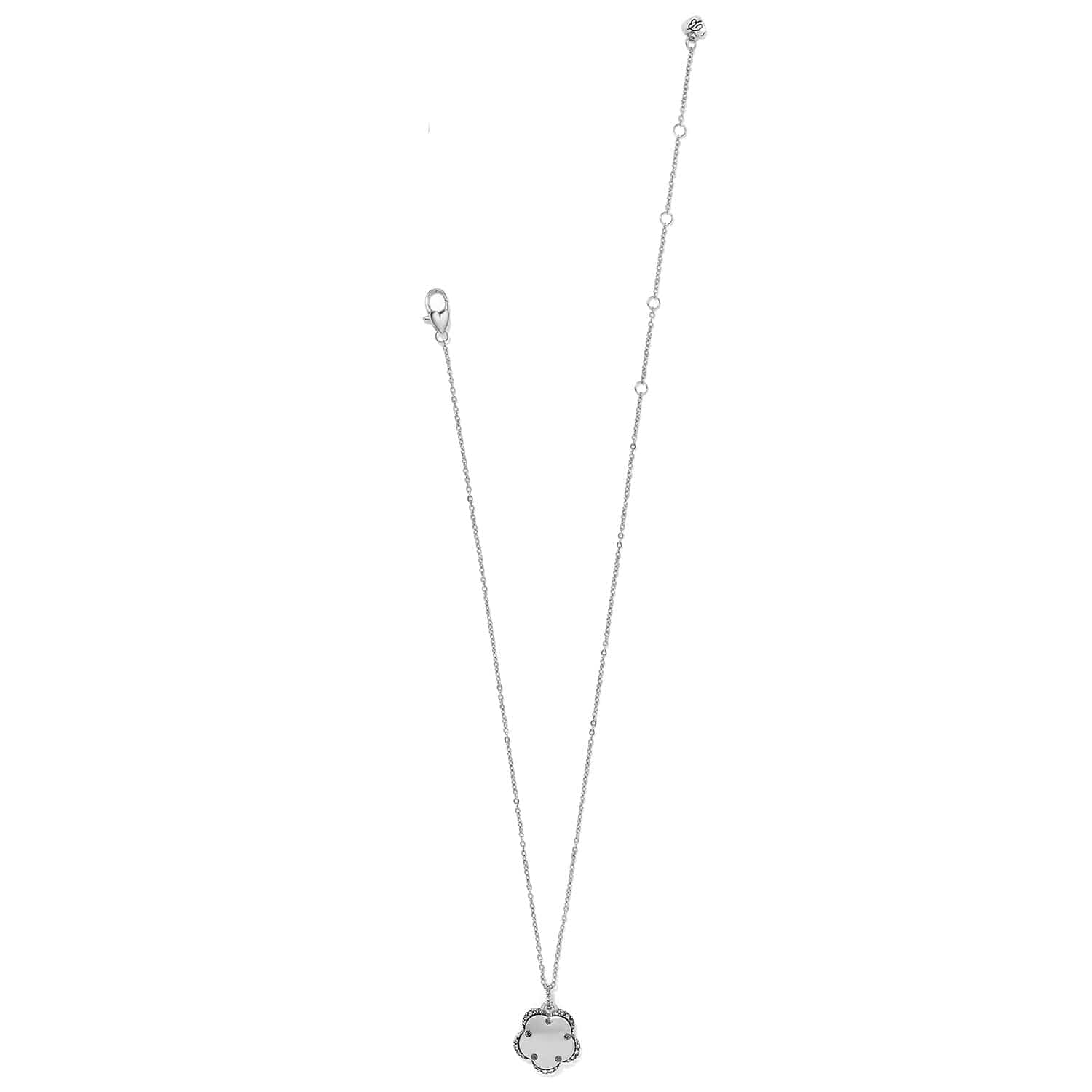 Gaia Flower Necklace silver 3