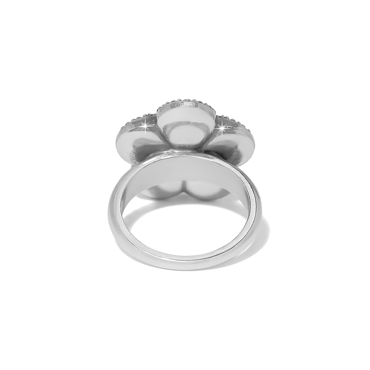 Gaia Flower Ring silver 2