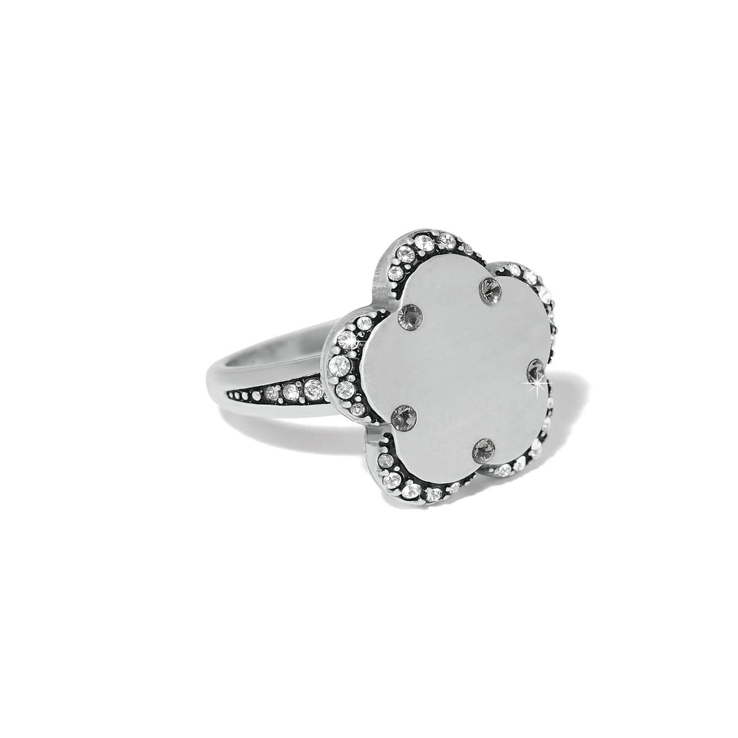 Gaia Flower Ring silver 3