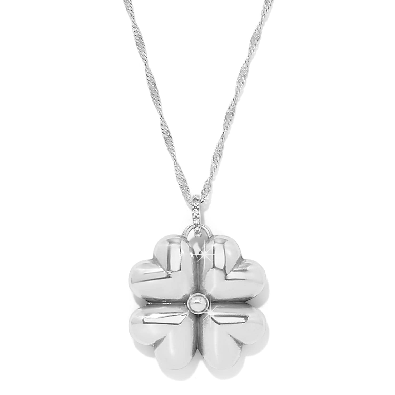 Gaia Four Leaf Clover Necklace - Brighton
