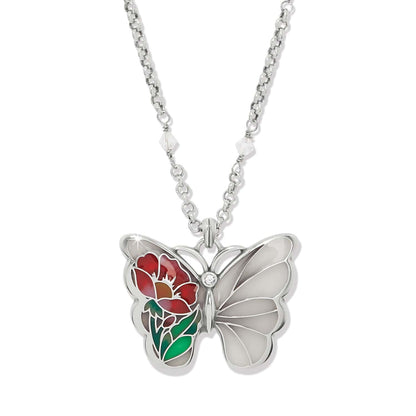 Garden Of Light Butterfly Necklace