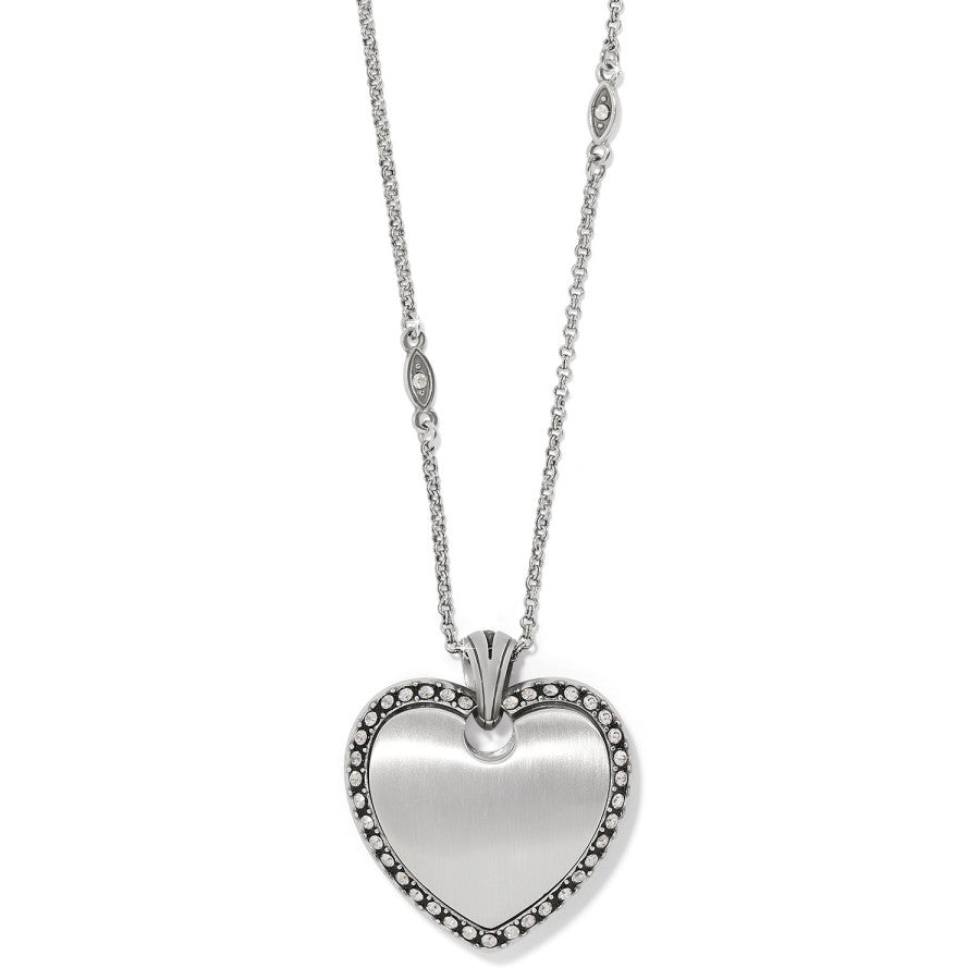 Garden Of Love Heart Convertible Necklace silver-blue 4