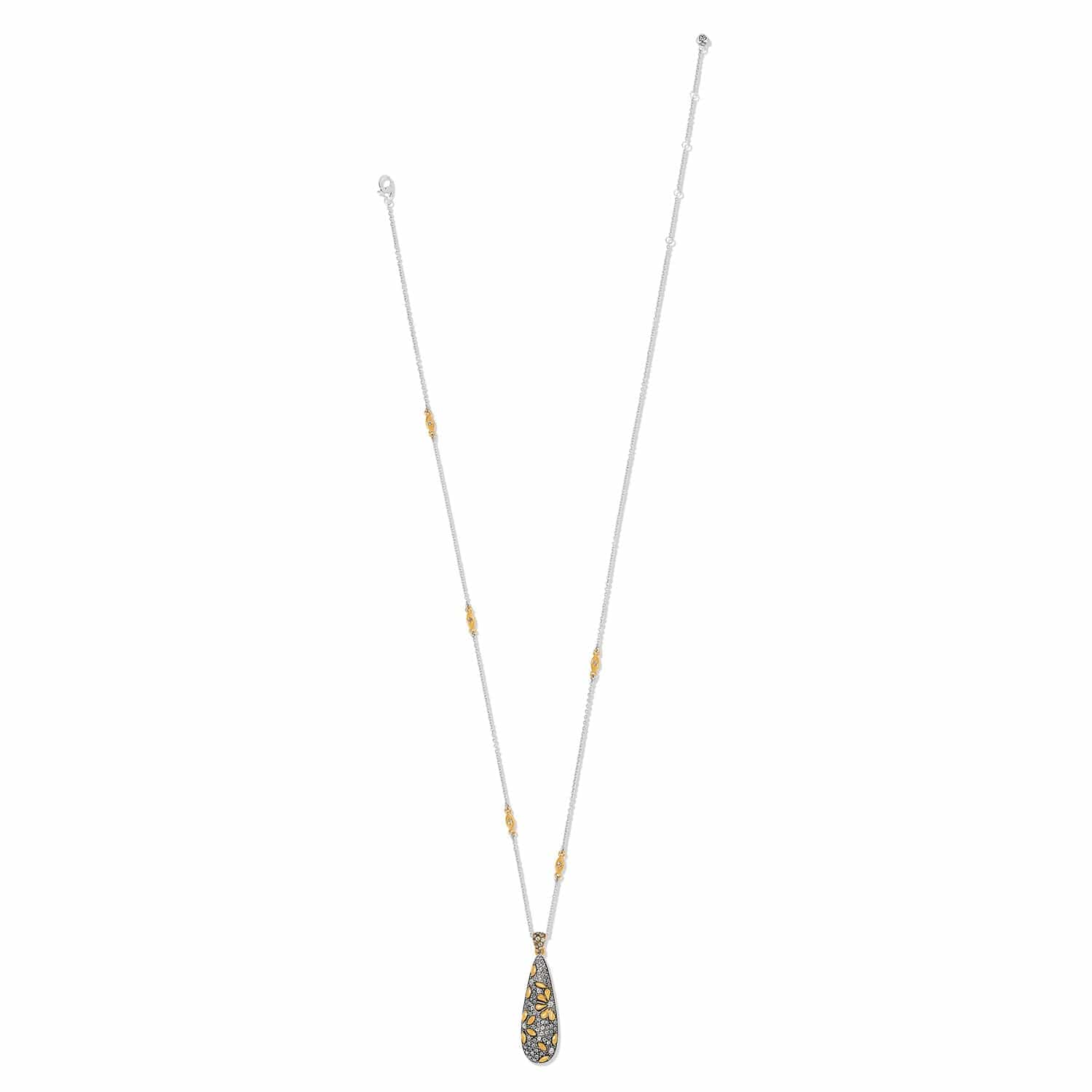 Garden Of Love Teardrop Necklace silver-gold 9