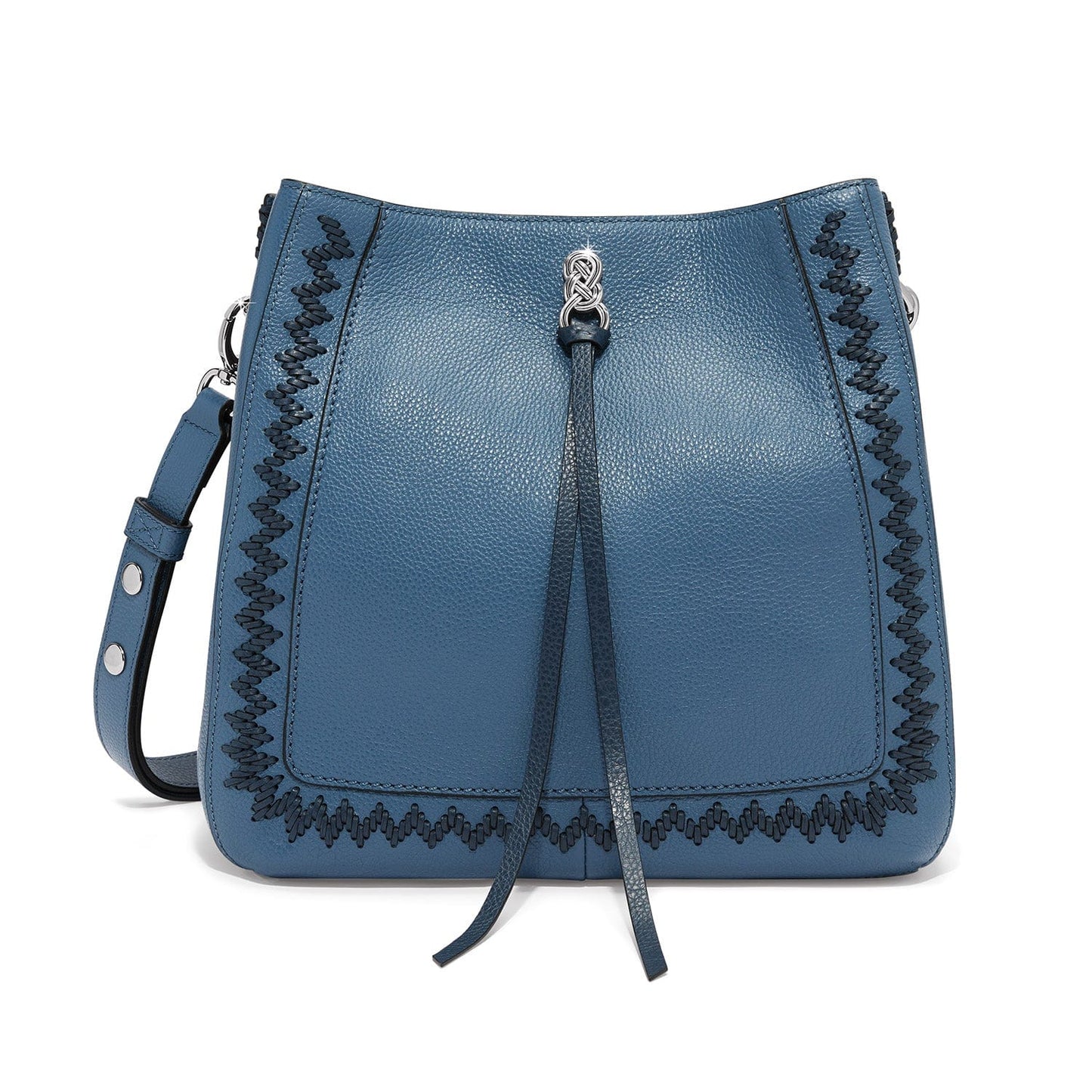 Navy Leather Hobo Handbag – Kerry Noël