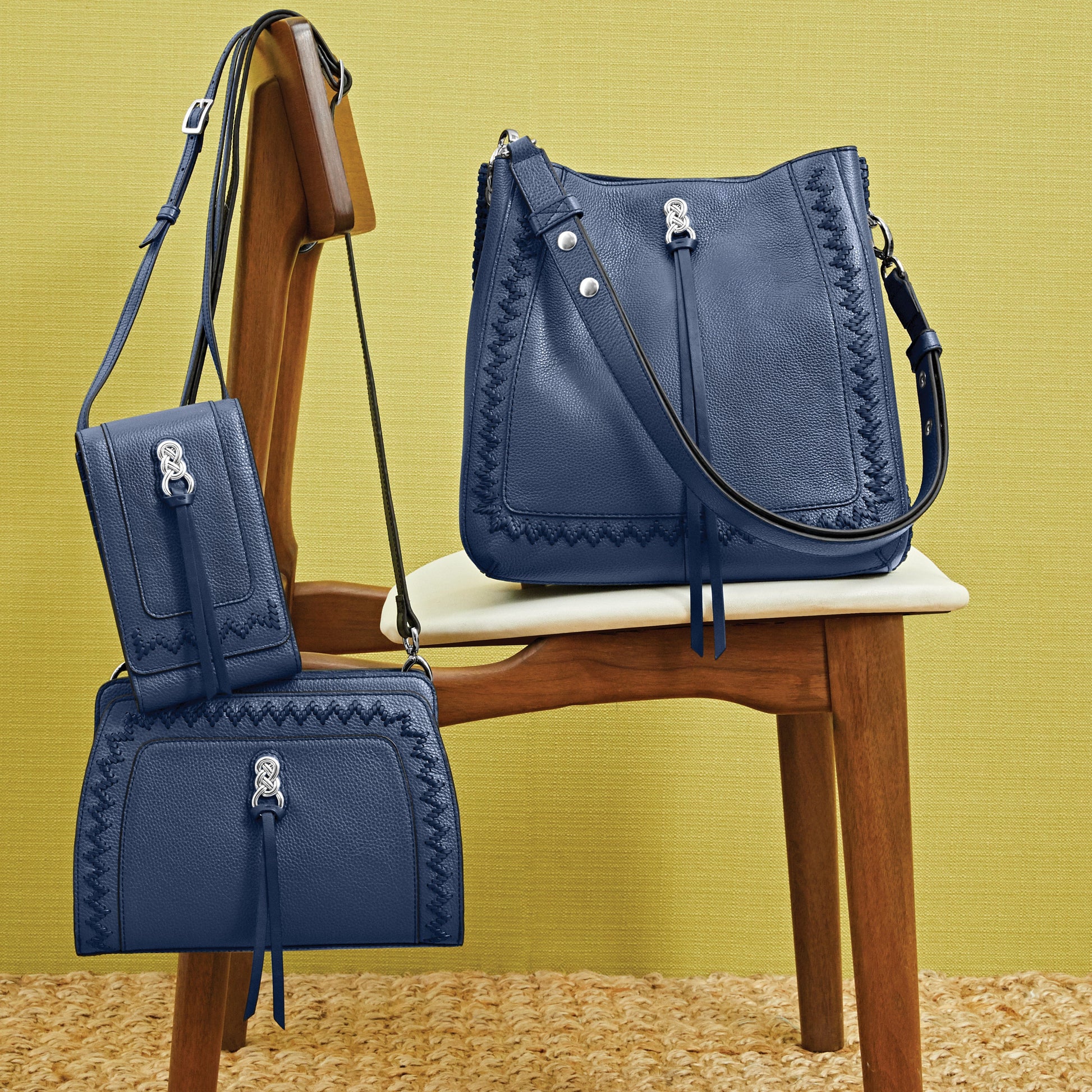 Georgia Convertible Hobo french-blue 19