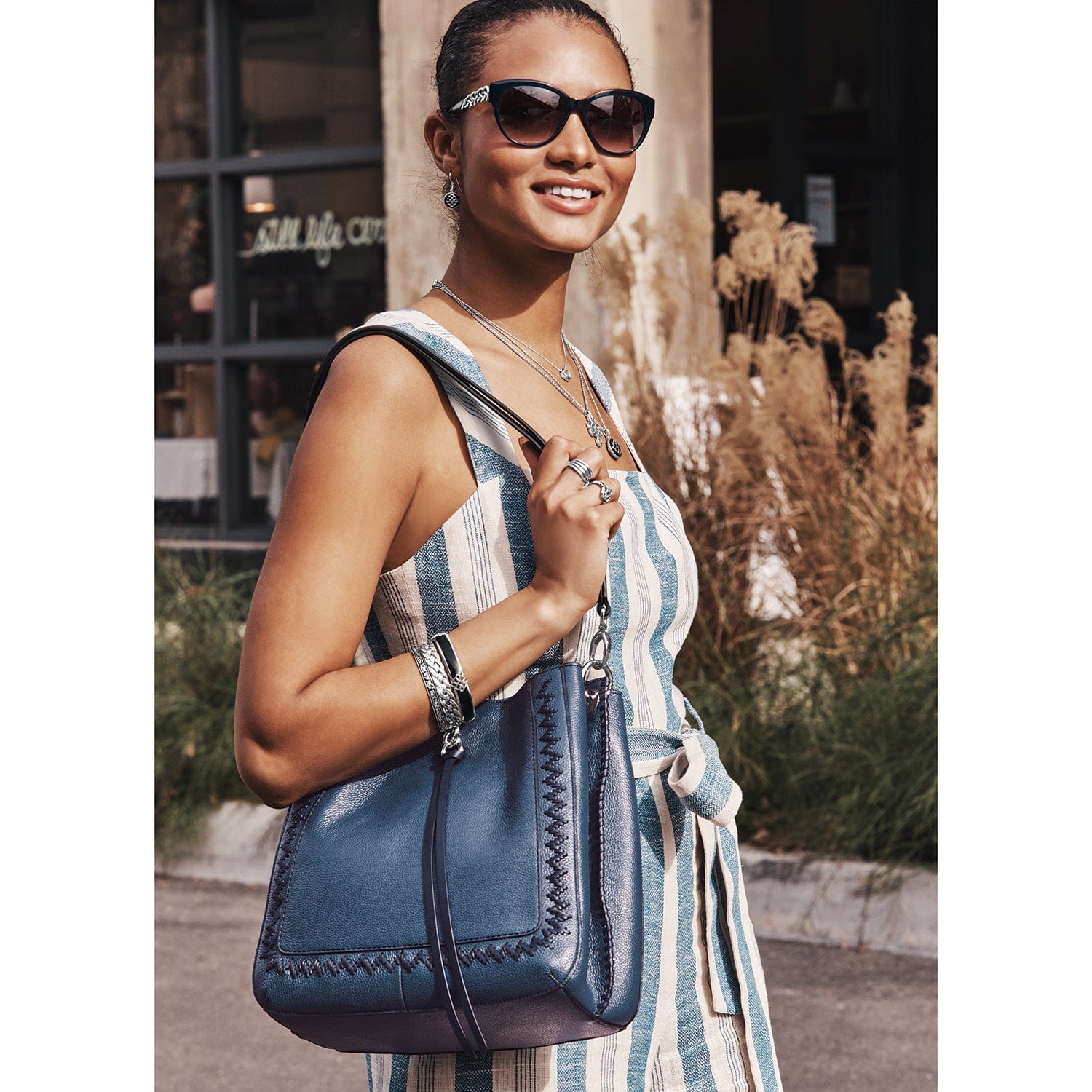 Georgia Convertible Hobo french-blue 20