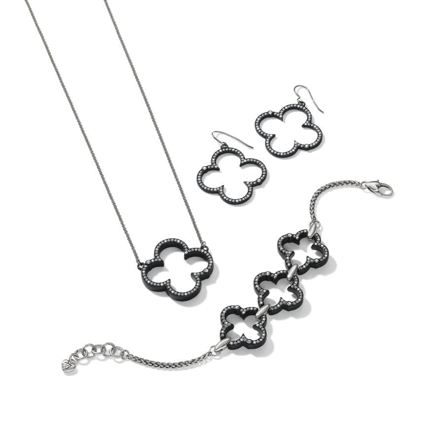 Girona At Night French Wire Earrings black 2