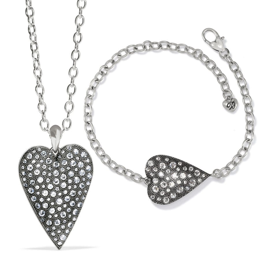 Glisten Heart Gift Set silver 1