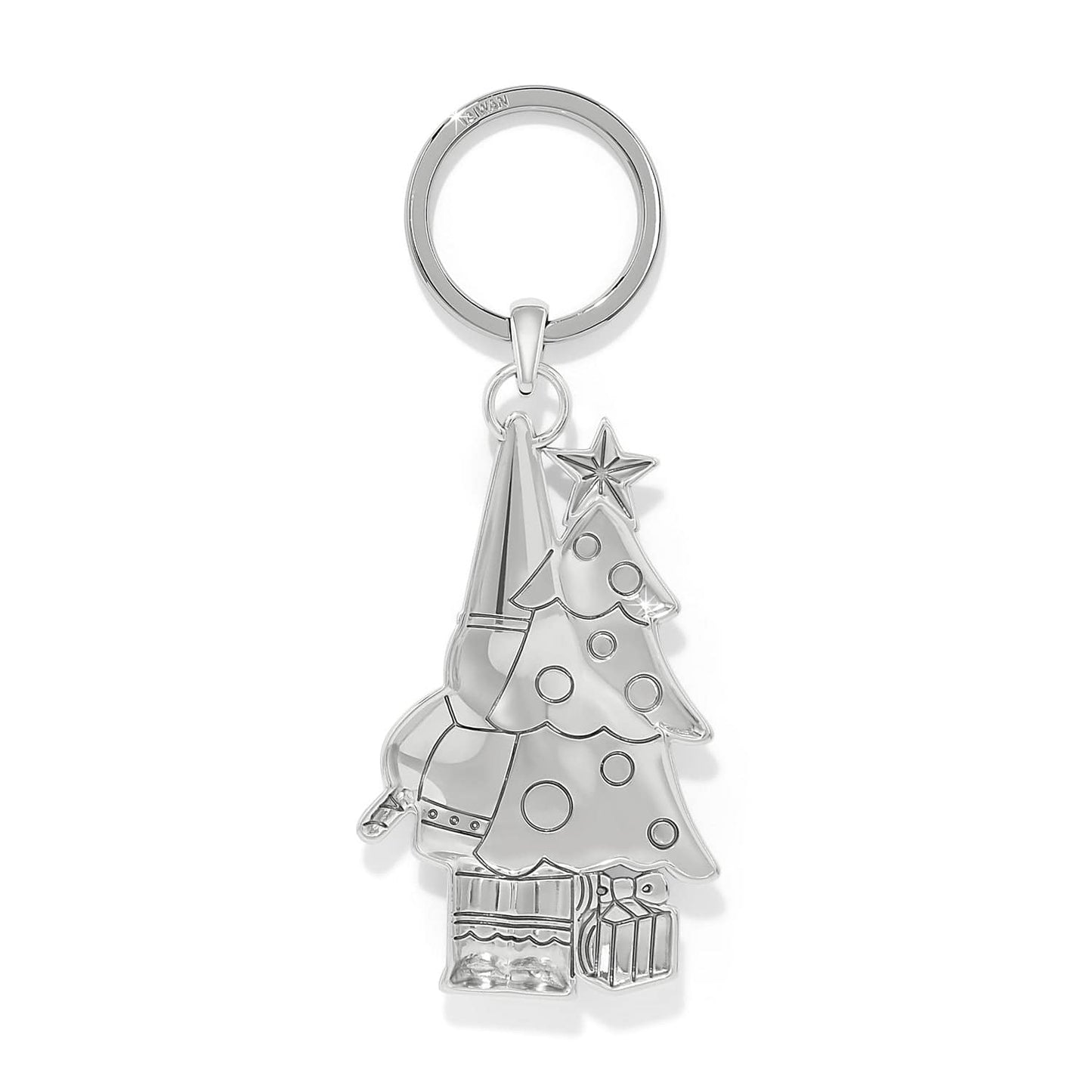 Gnome Christmas Key Fob