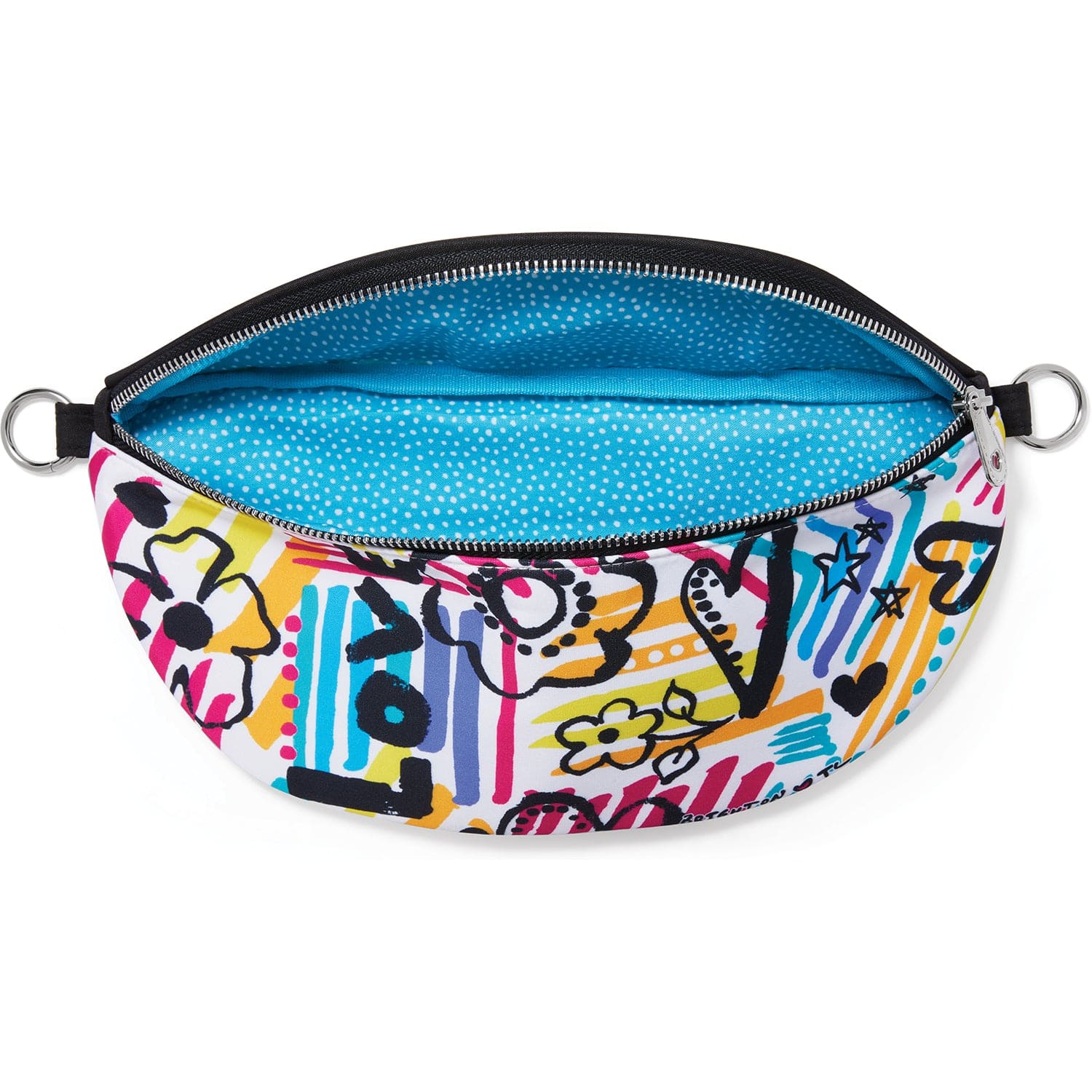 Graffiti Love Cross Body Belt Bag multi 2