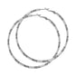 Grande Hoop Charm Earrings