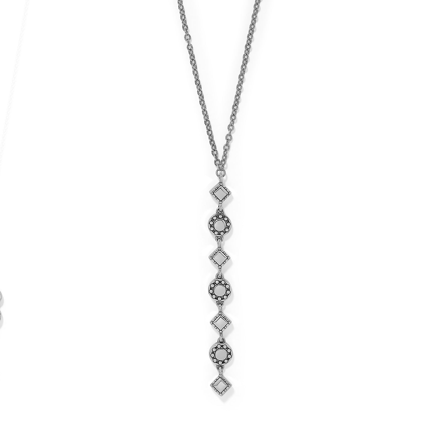 Halo Nova Drop Necklace silver-multi 2