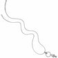 Brighton silver-plated necklace with twisted chain, circular pendant ring, and heart charm accent on a white background