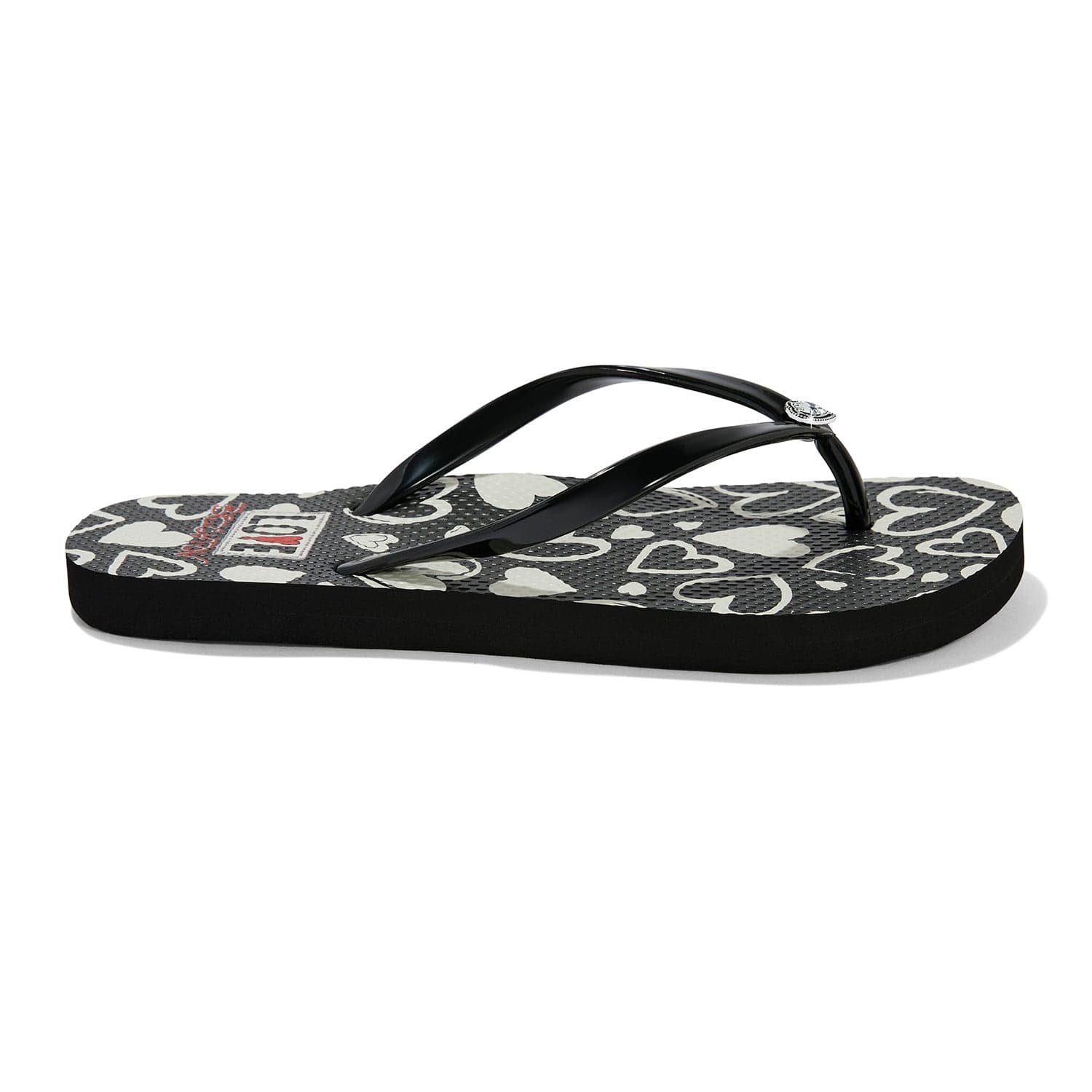 Heartz Flip Flops black 4