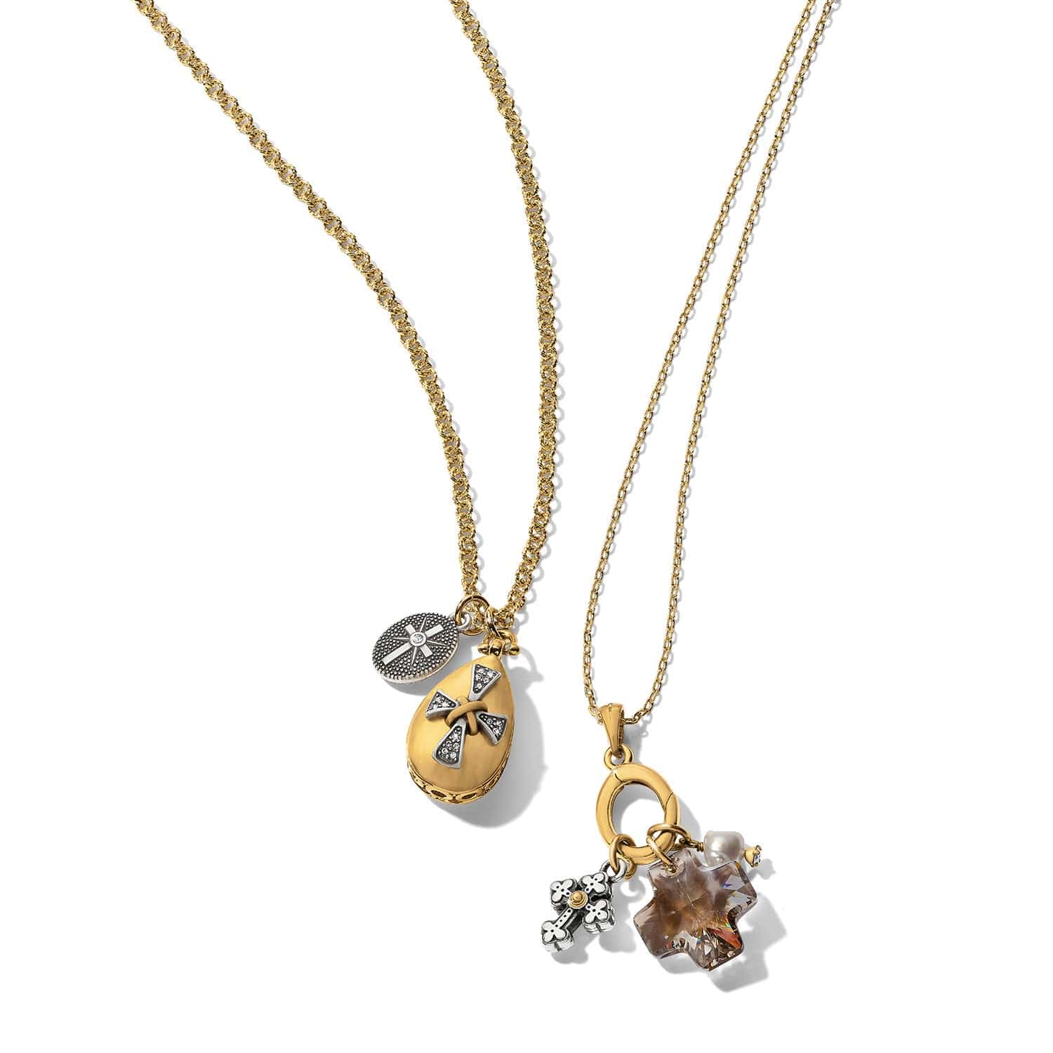 アクセサリー cvtvlist pendant top Serendipity Convertible Locket Necklace - Brighton