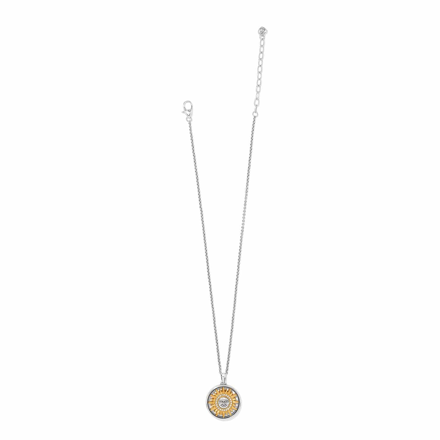 Helios Reversible Necklace silver-gold 3