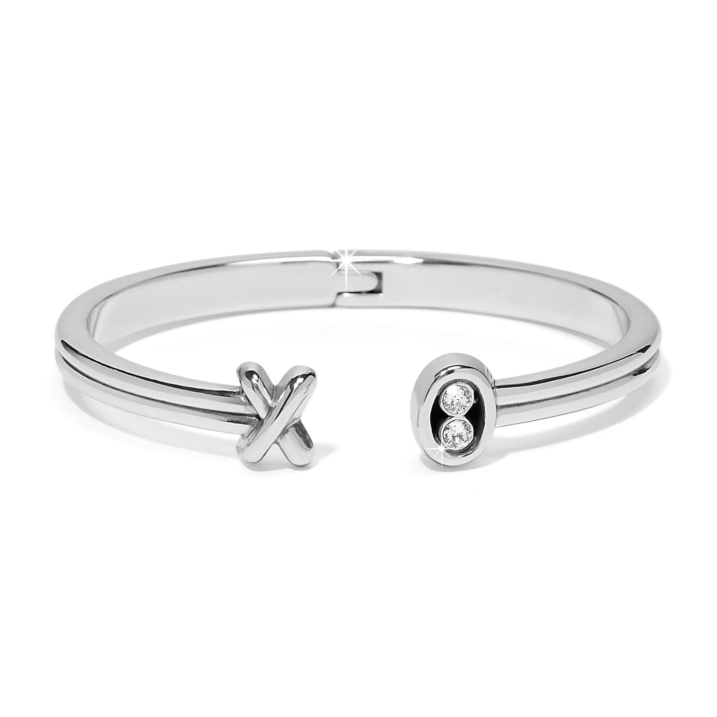 Hugs & Kisses Open Hinged Bangle