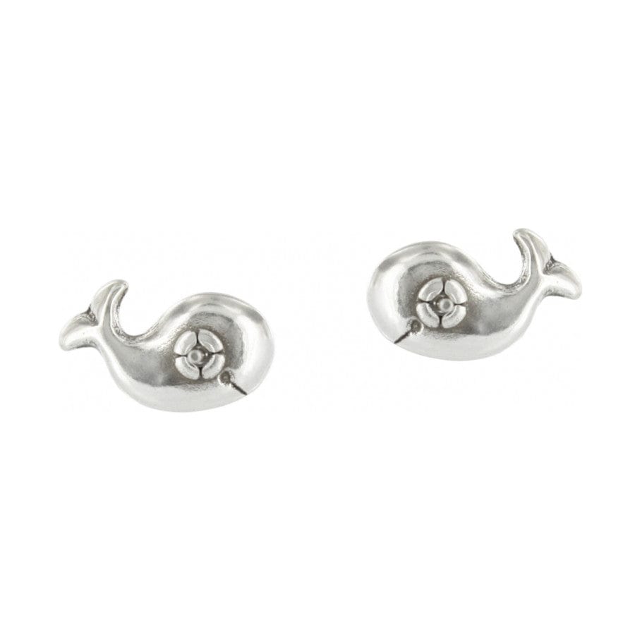 Humphrey The Whale Mini Post Earrings silver 4