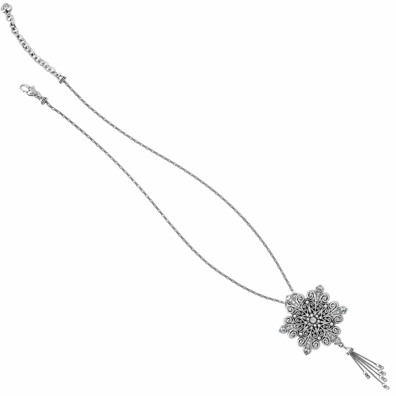 Iceblink Snowflake Necklace silver 3
