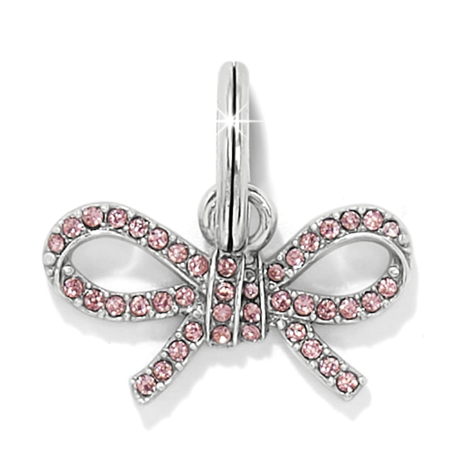 Illumina Bow Charm silver-pink 1
