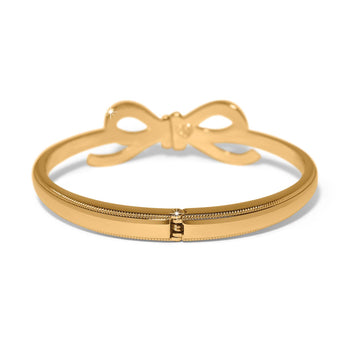 Illumina Bow Hinged Bangle