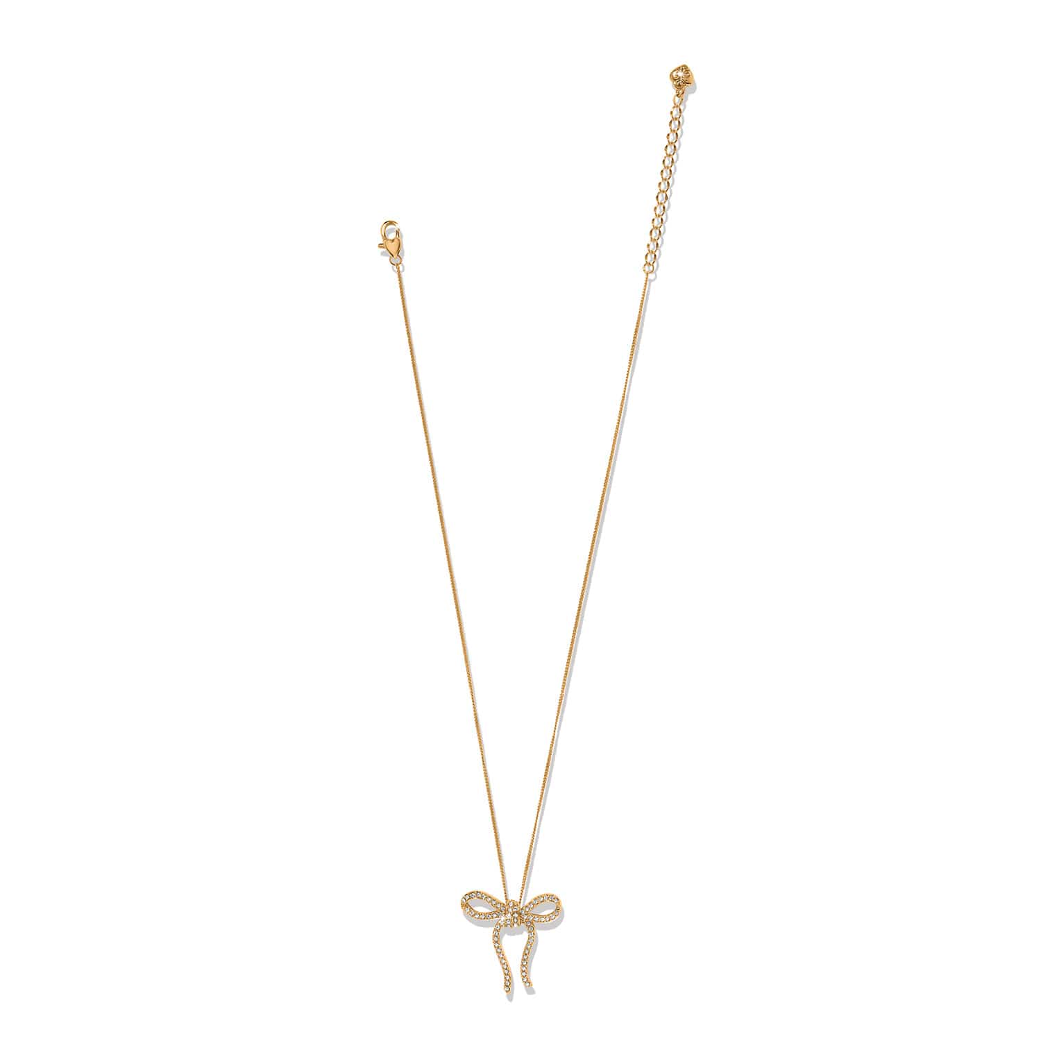 Illumina Bow Necklace gold 3