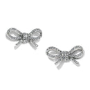 Silver Illumina Celeste Dome Post Earrings - Brighton main image 1