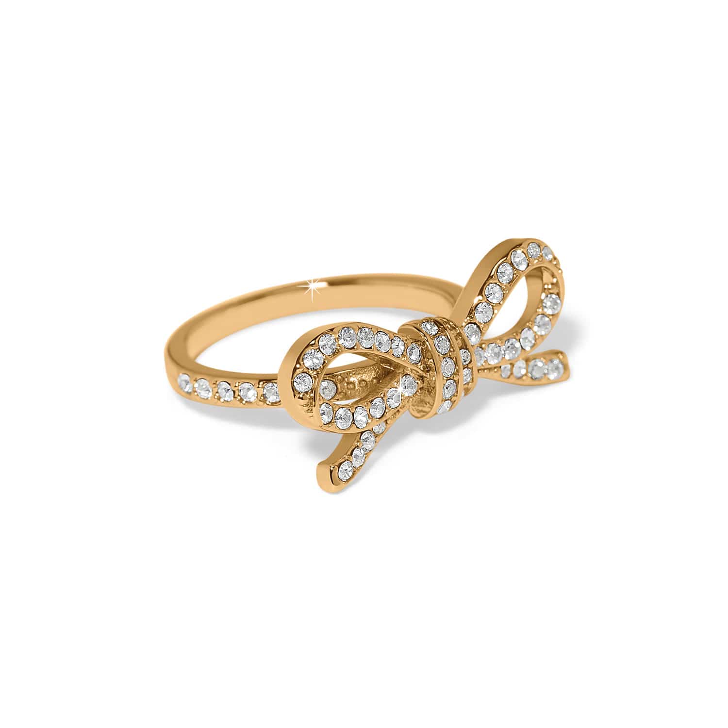 Illumina Bow Ring gold 8