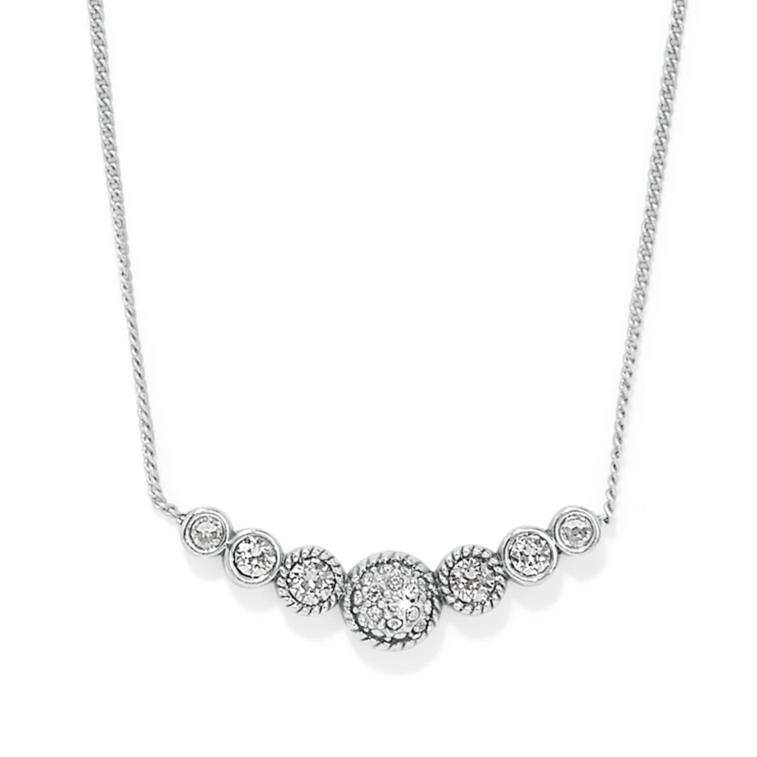 Illumina Celeste Bar Necklace silver 2