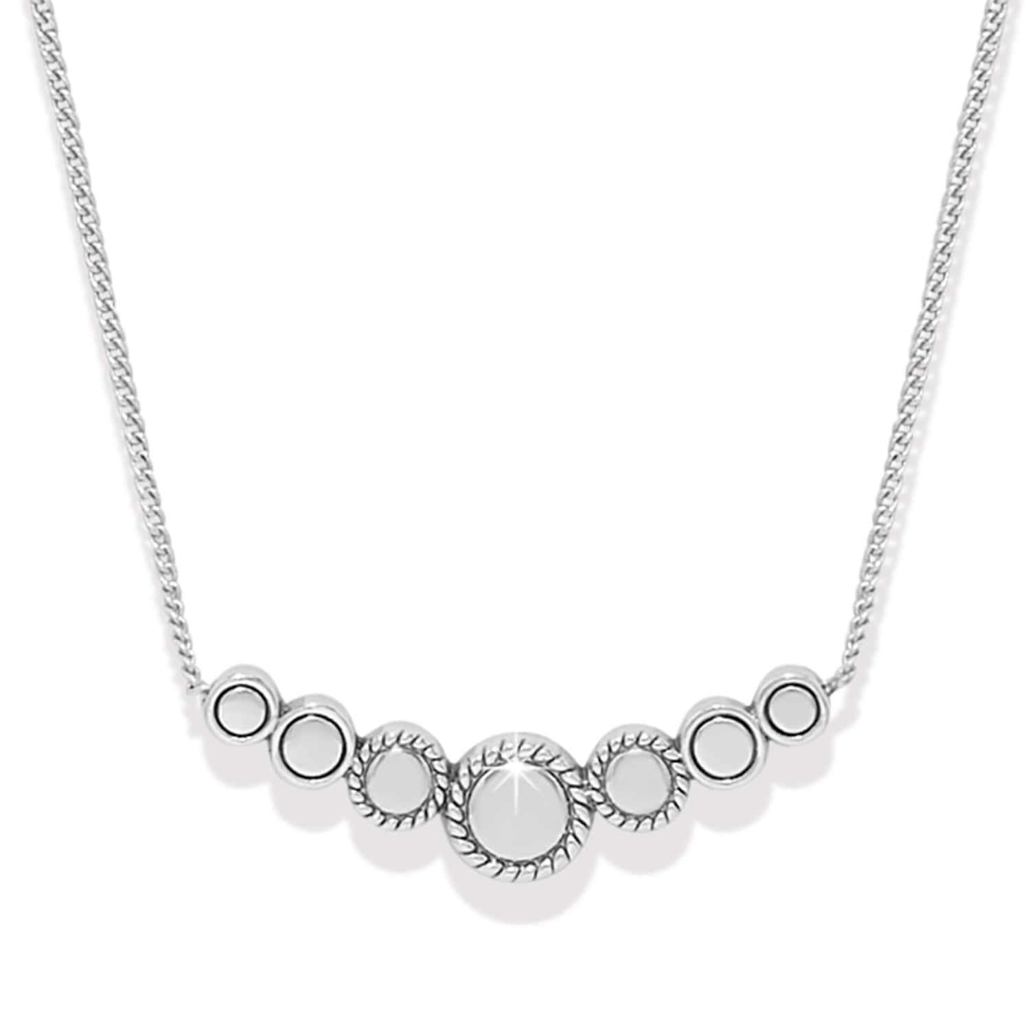Illumina Celeste Bar Necklace silver 3