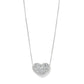 Illumina Celeste Heart Bold Necklace