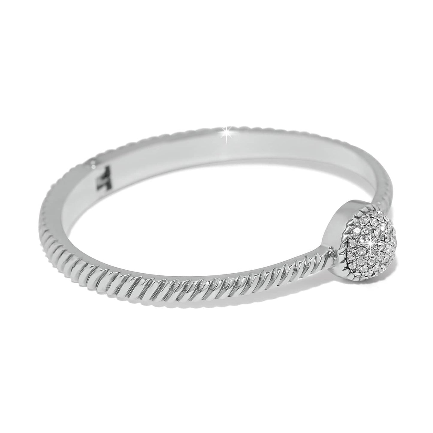 Illumina Celeste Dome Hinged Bangle
