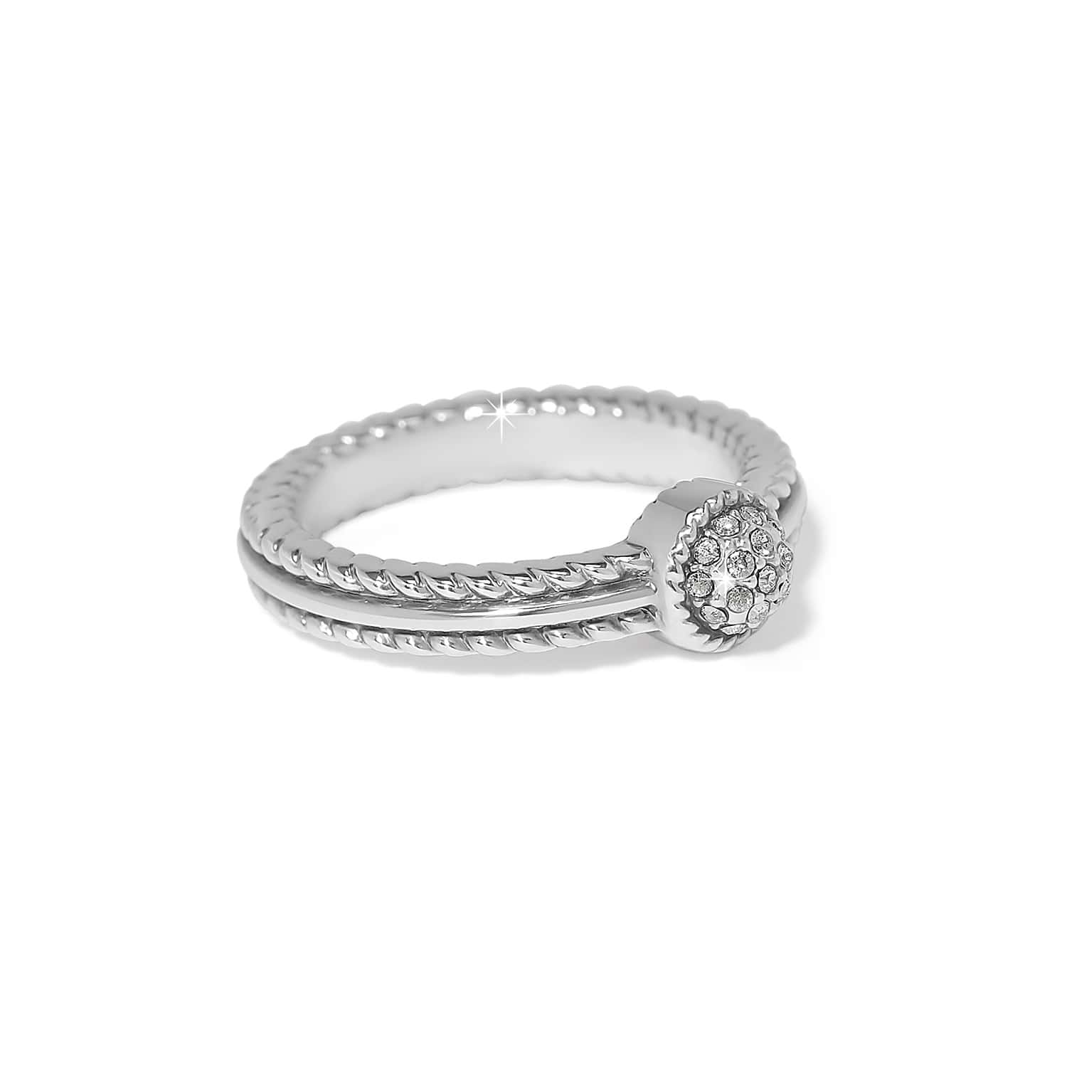 Illumina Celeste Dome Ring silver 3